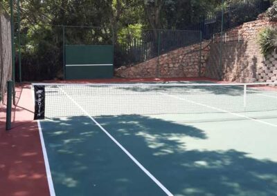 proten surface: tennis- court construction