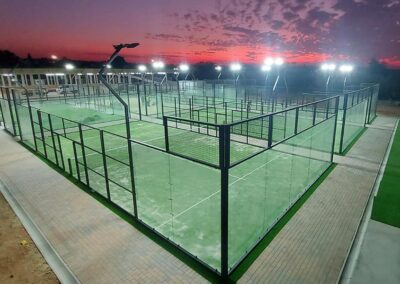 proten surface: pedal-court construction