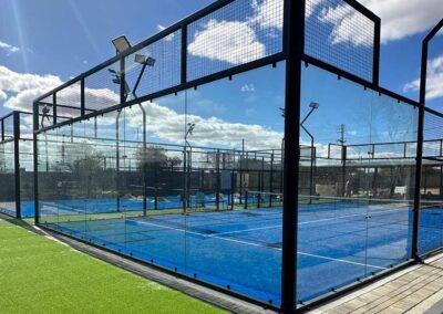 proten surface: pedal-court construction