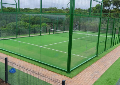proten surface: pedalbal-court construction